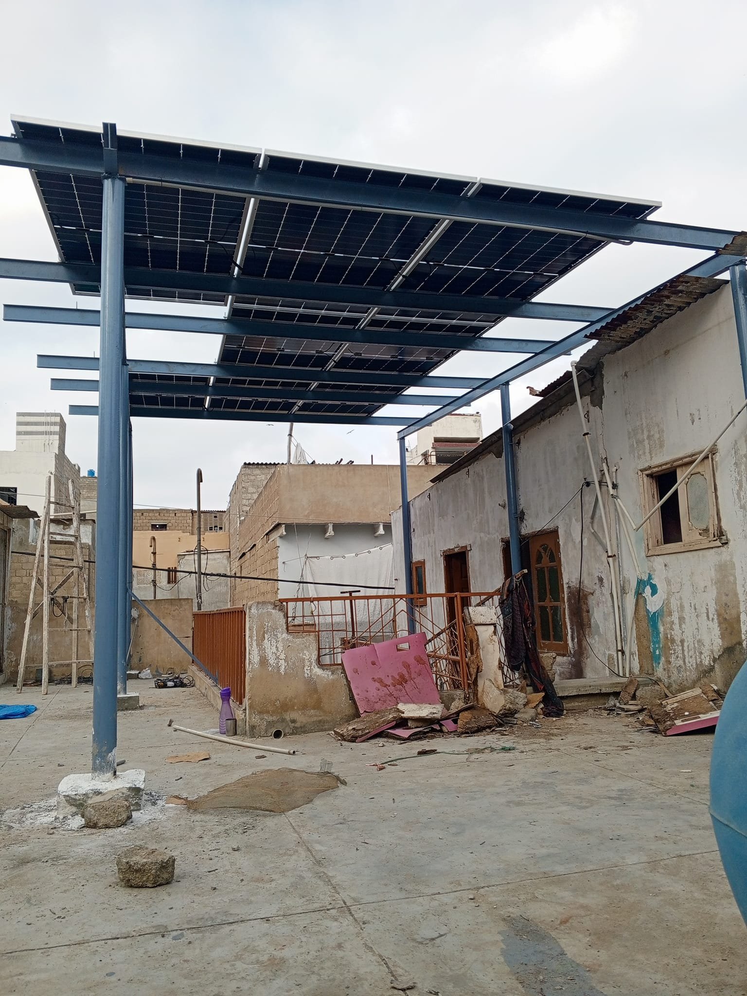 Solar installation project by UB Solar Solution in Karachi